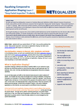 Equalizing Comparison White Paper